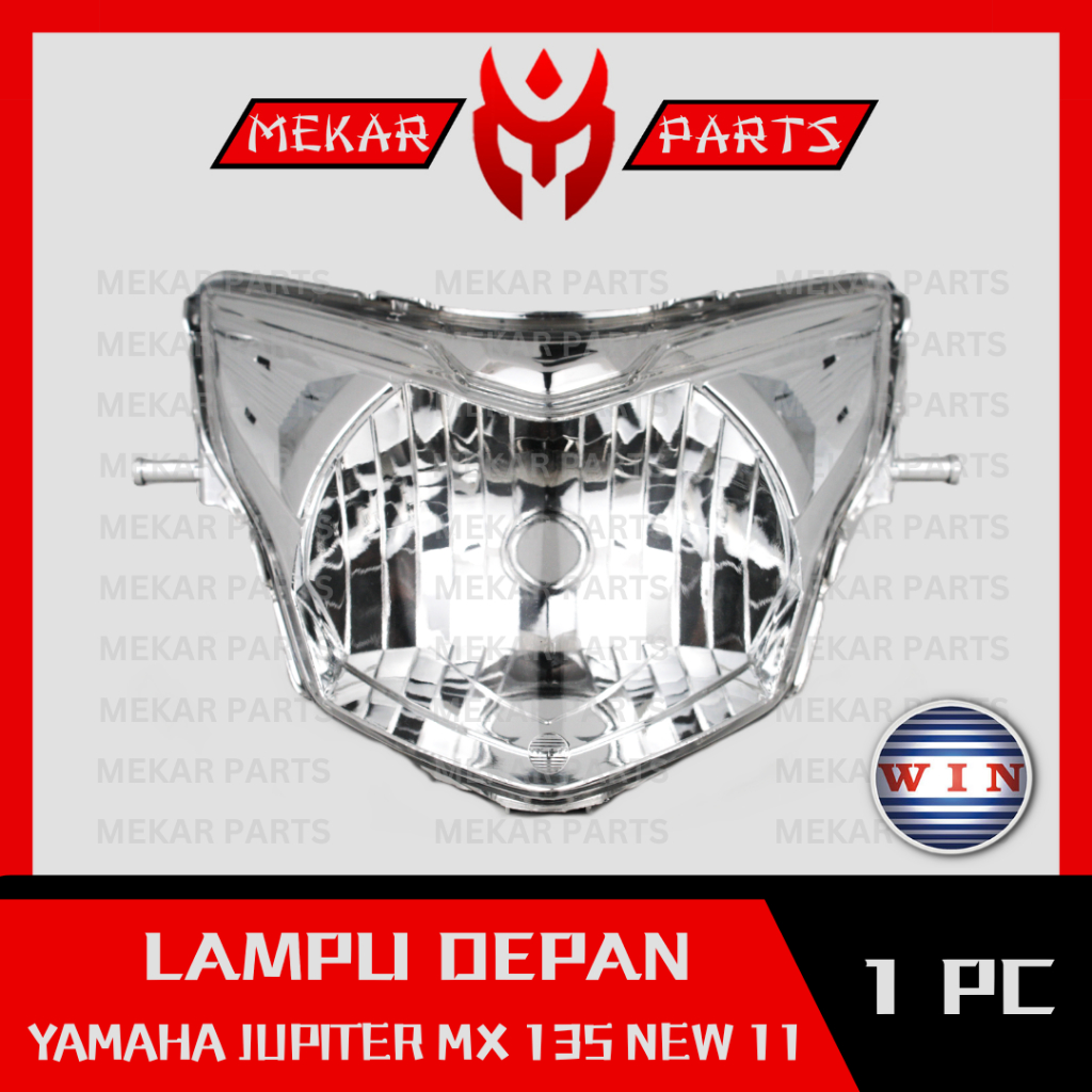 MEKAR-PARTS/WIN-LAMPU-DEPAN/REFLEKTOR/HEADLAMP/HEADLIGHT/MOTOR/YAMAHA/JUPITER-MX-135-NEW-11/DOUBLE-D