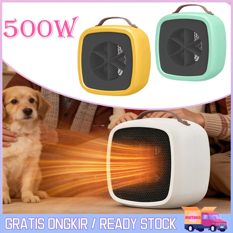 Mini Heater Listrik Unik Penghangat Ruangan Portable Pemanas Udara Elektrik Heather Room Tanpa Kipas