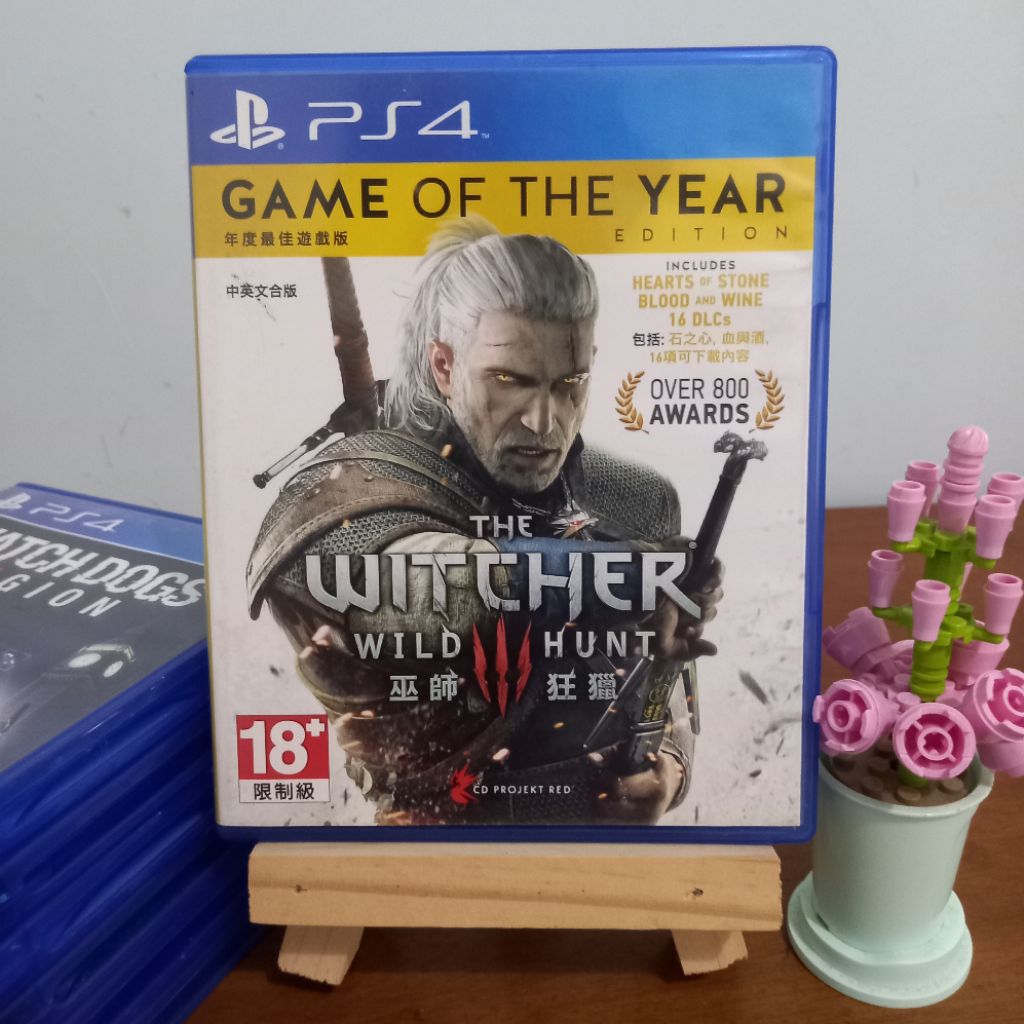 BD Kaset PS4 The Witcher 3 Wild Hunt Reg 3 - Second/Bekas