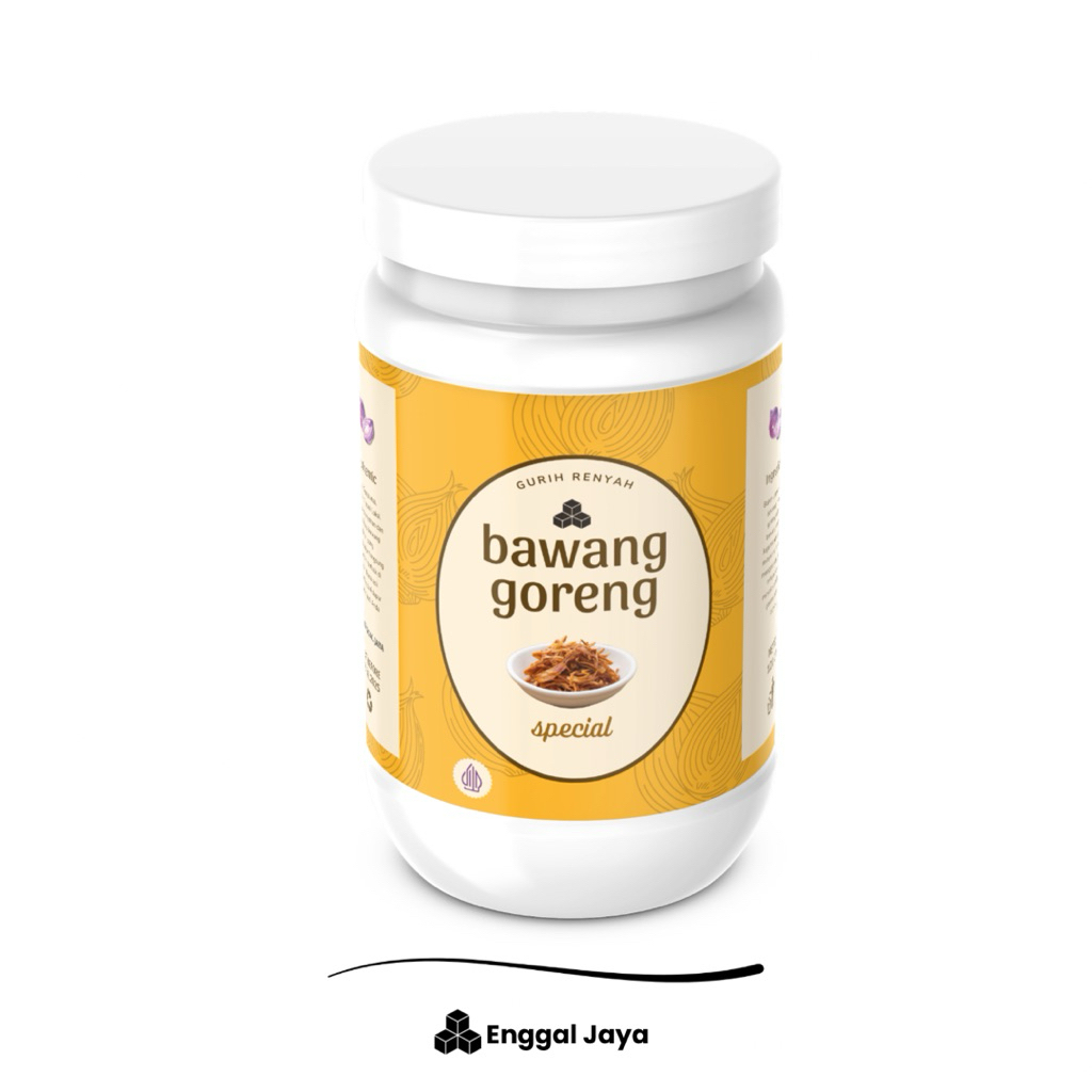 PALU - Bawang Goreng Spesial 1kg / Bawang Goreng Gurih Renyah 1Kg | ENGGAL JAYA