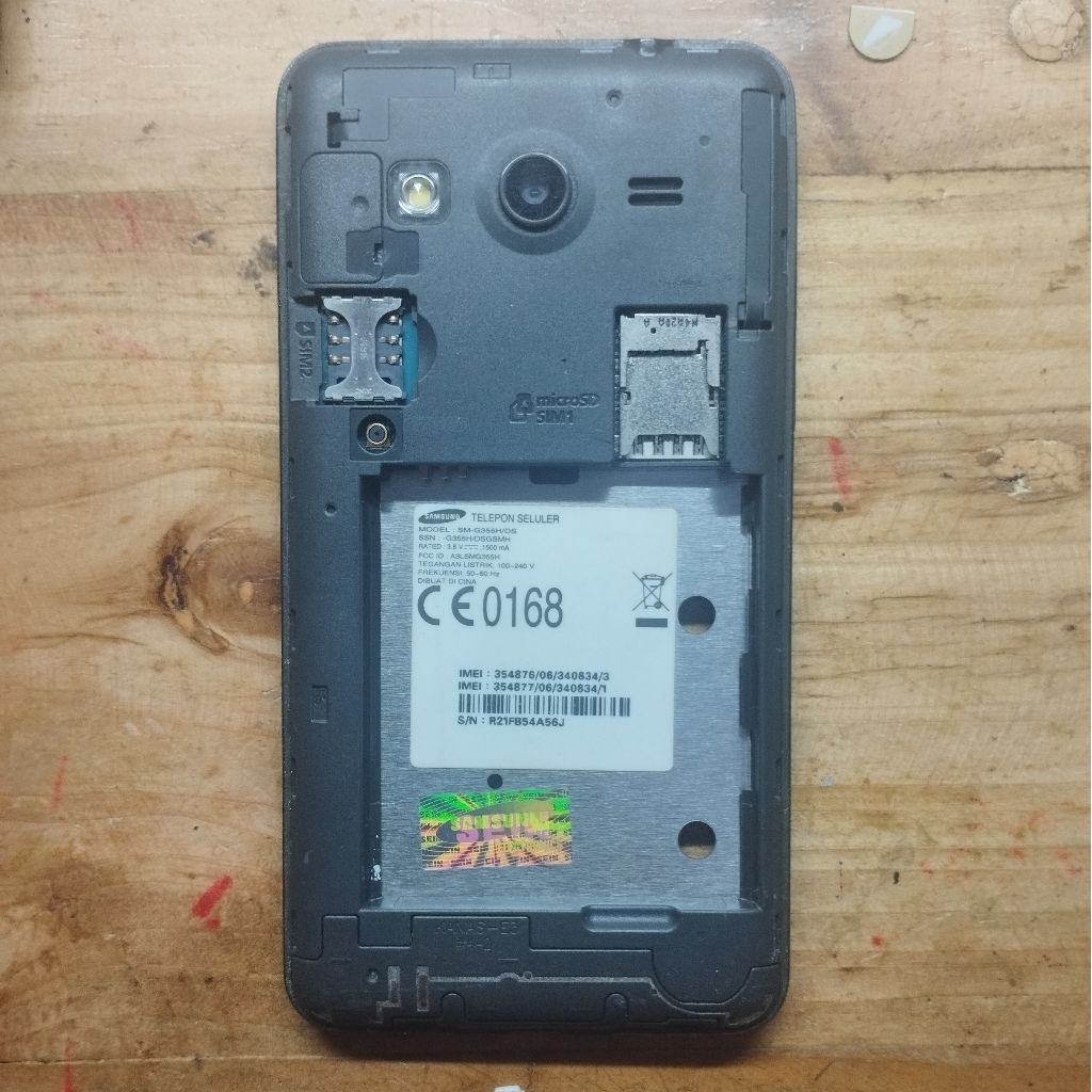 Mesin Samsung Galaxy Core 2 SM G355H Mati