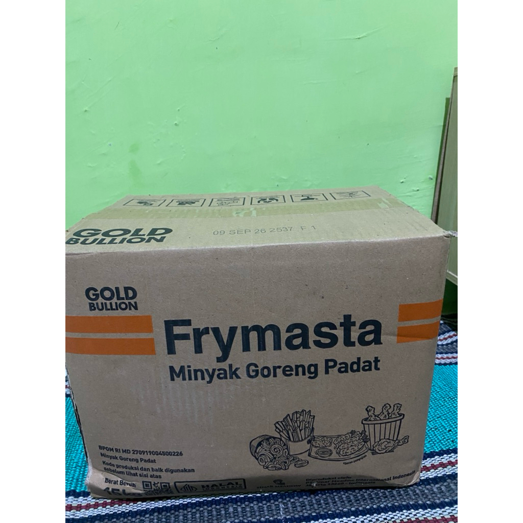 GOLD BULLION FRYMASTA MINYAK BEKU 15 KG