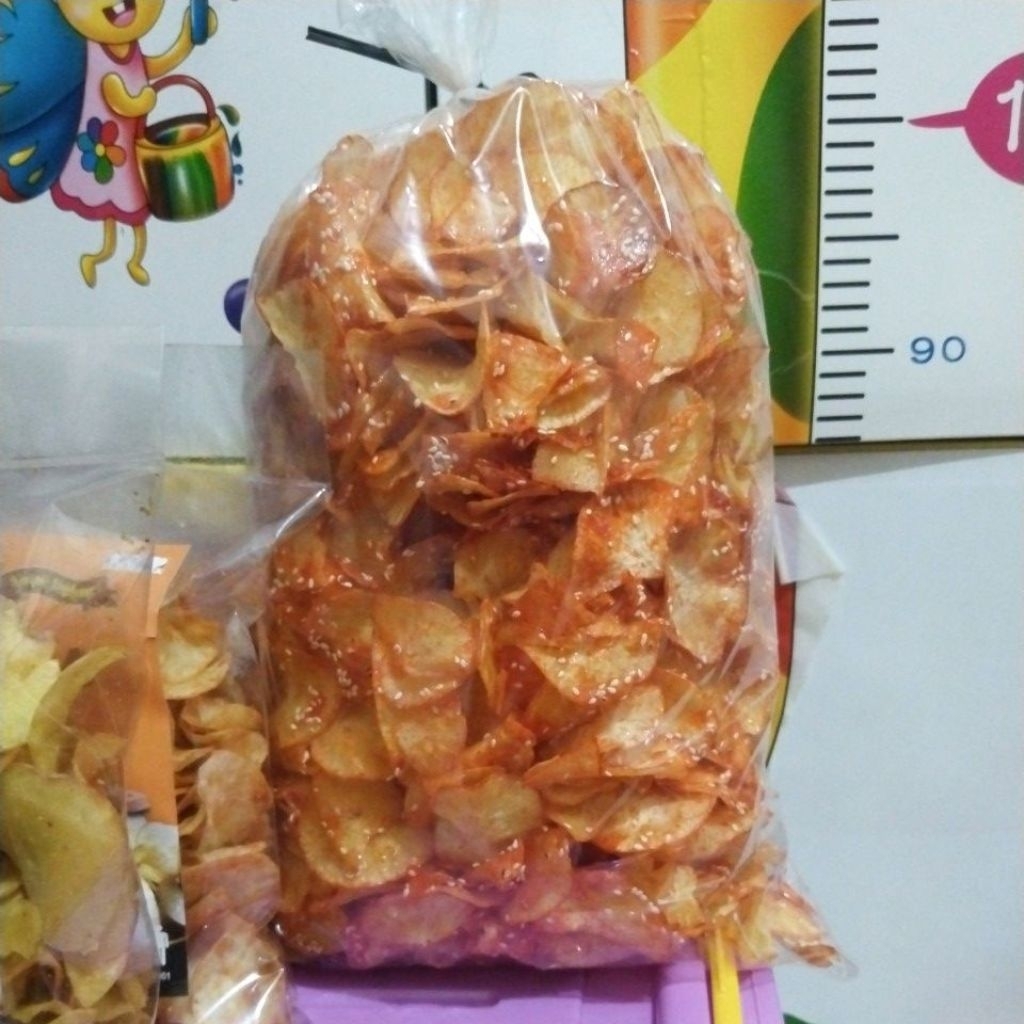keripik singkong balado wijen 1kg