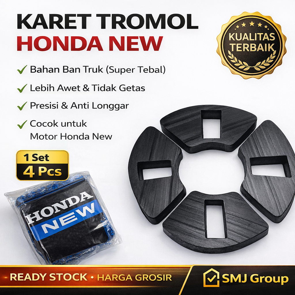 Karet Tromol Nap Gir Supra 125 KARISMA All Motor Honda Bahan Karet Ban Lentur Elastis