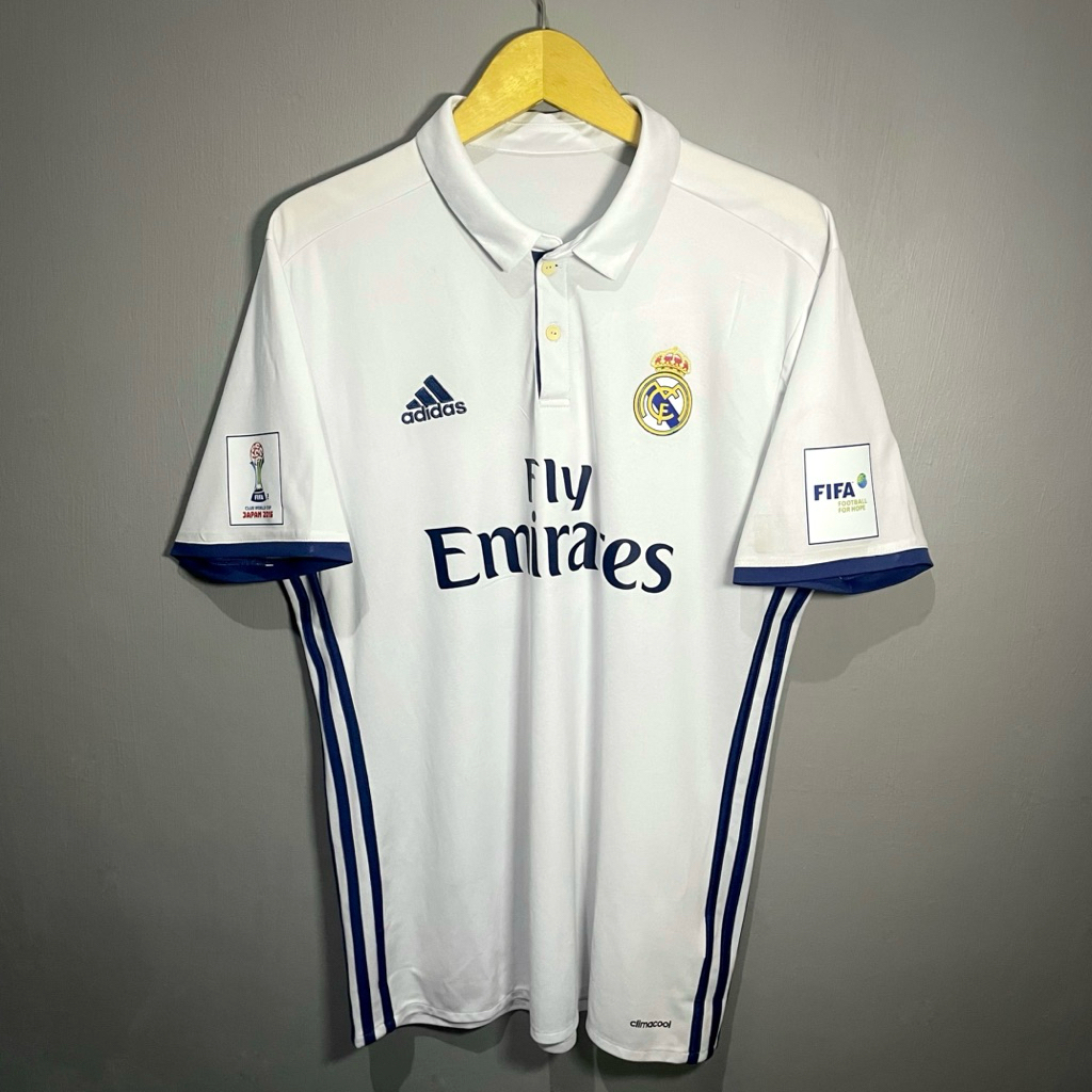 Jersey Original Real Madrid Home 2016/2017 Ronaldo - L