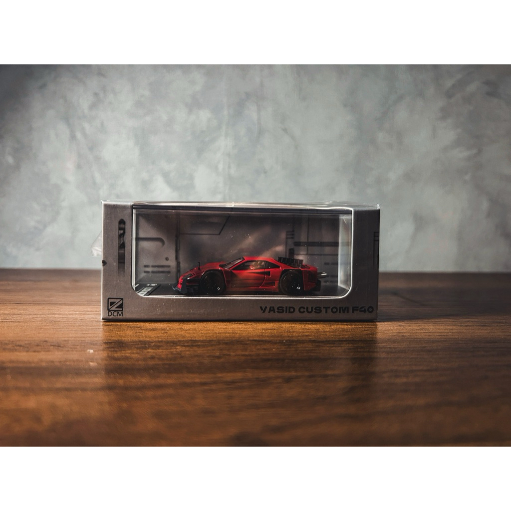 DCM Ferrari AI.Yasid Custom F40 Red Rosso Corsa 1/64