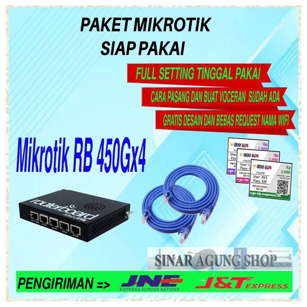 Mikrotik Rb450Gx4 Normal Mulus Like new