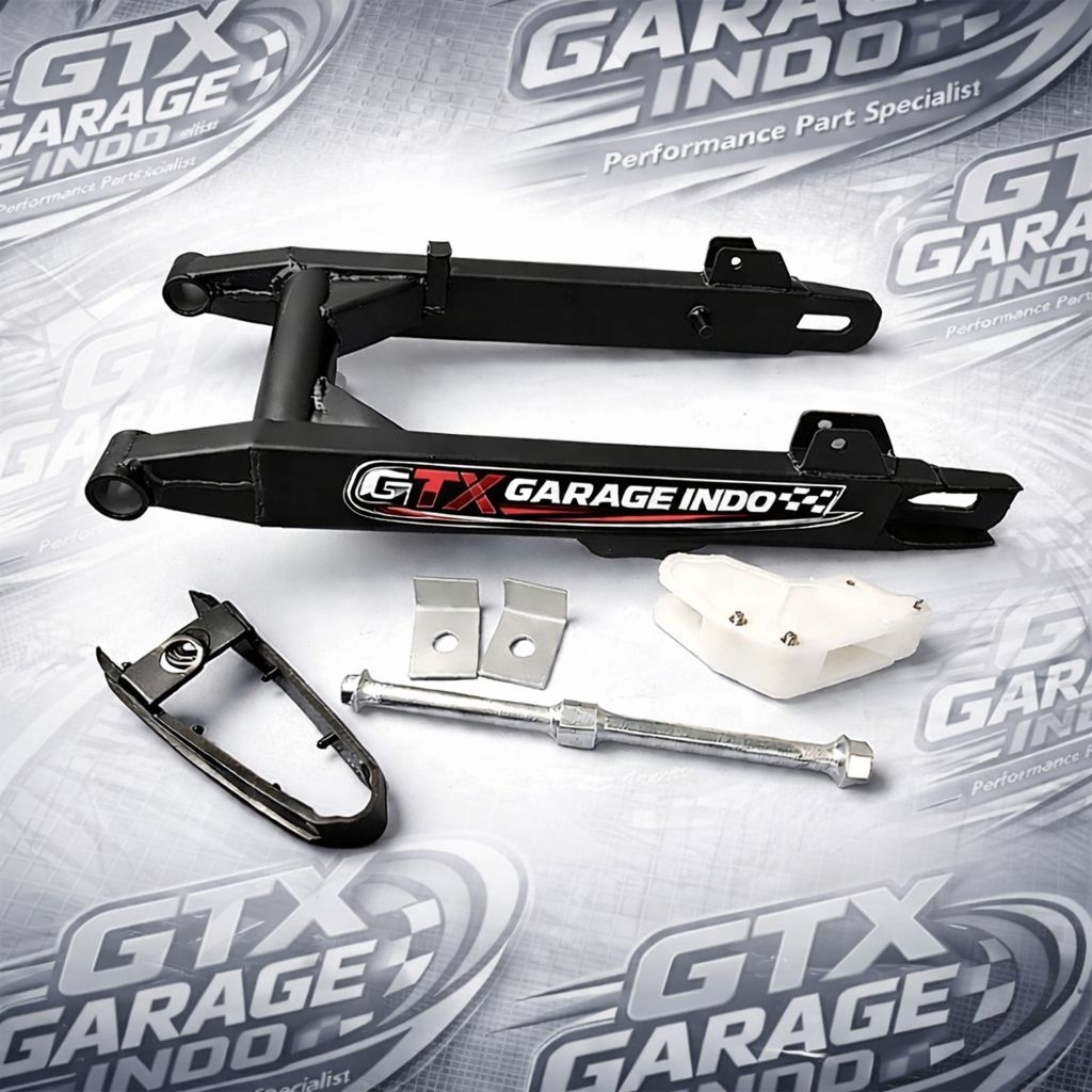 Arm GTX Gastrack Universal Swing Arm GTX RBT Bebek Trail PNP Honda Supra, Revo, Blade, Karisma Panja