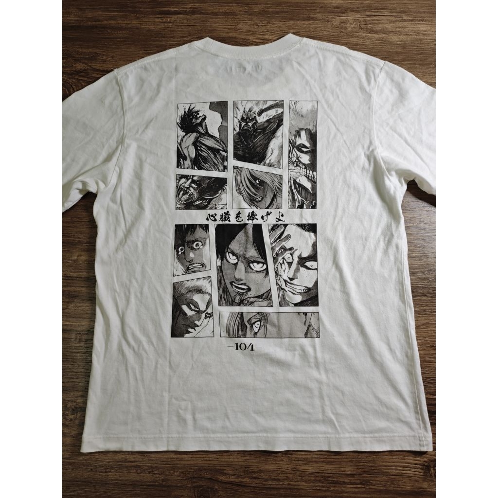 uniqlo collab aot&capcom