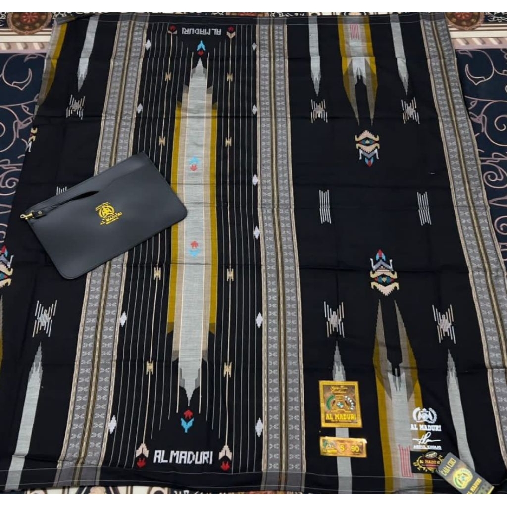 SARUNG AL MADURI SGT SONGKET TIMBUL SUTRA HALUS MOTIF BHS ORIGINAL