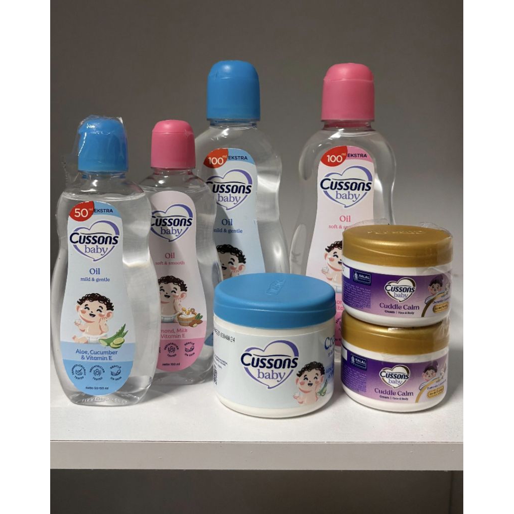 Cussons baby Cream & Cussons baby Oil