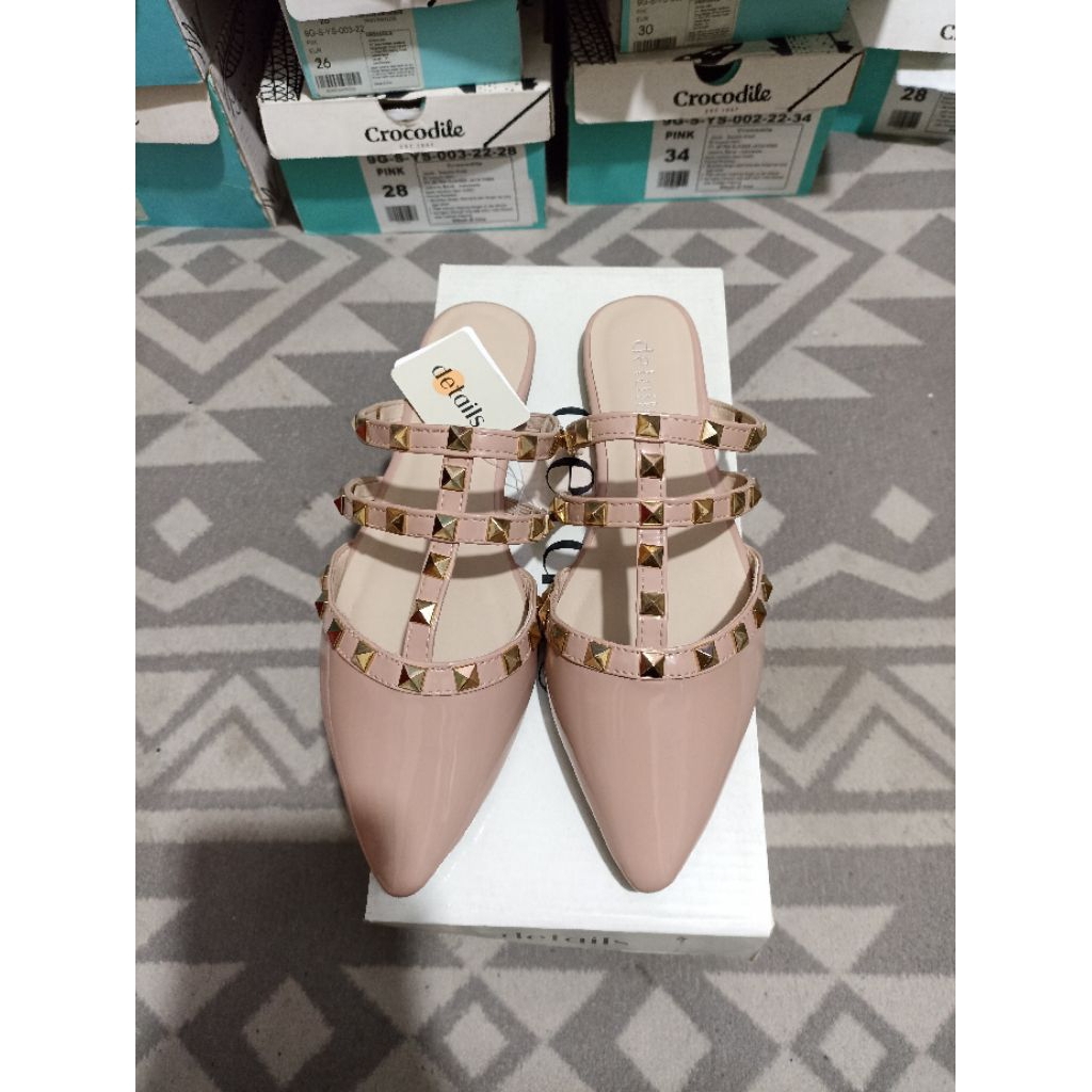 [SALE] SEPATU DAN SANDAL WANITA PESTA || BUSTONG HEELS SIMPLE LADIES DETAILS