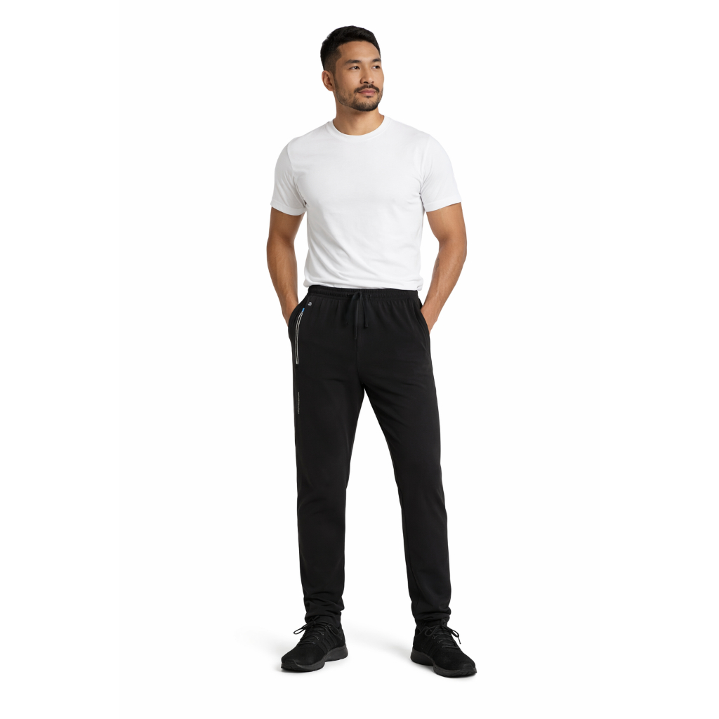 Van Heusen Performance Active Track Pants Black Original