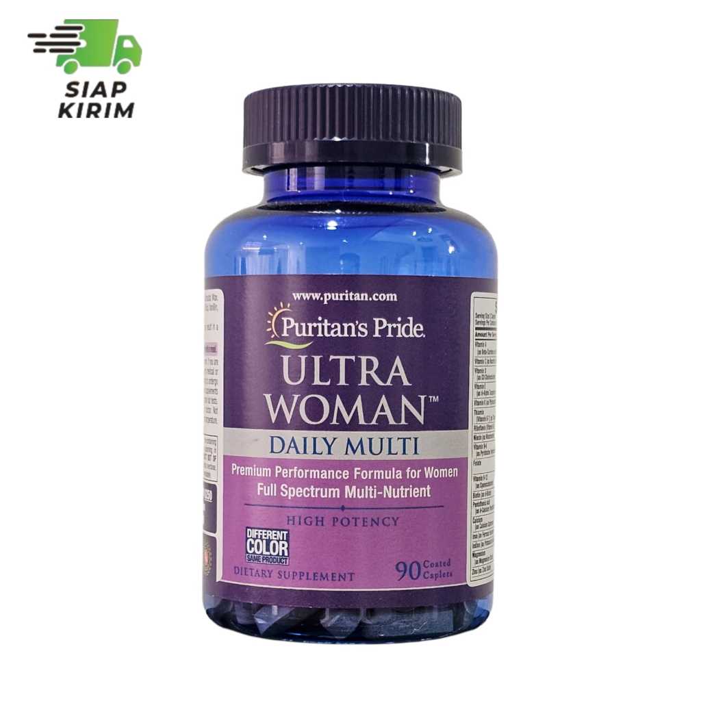 ORI USA PURITAN PRIDE ULTRA WOMEN DAILY MULTI 90 CAPS