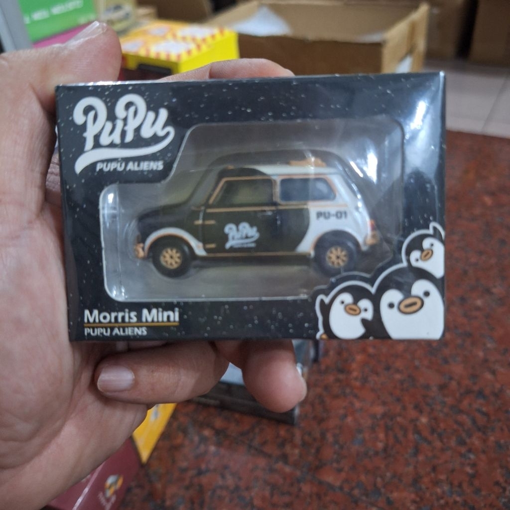 Tiny Model Diecast Mini Morris PuPu Aliens Series