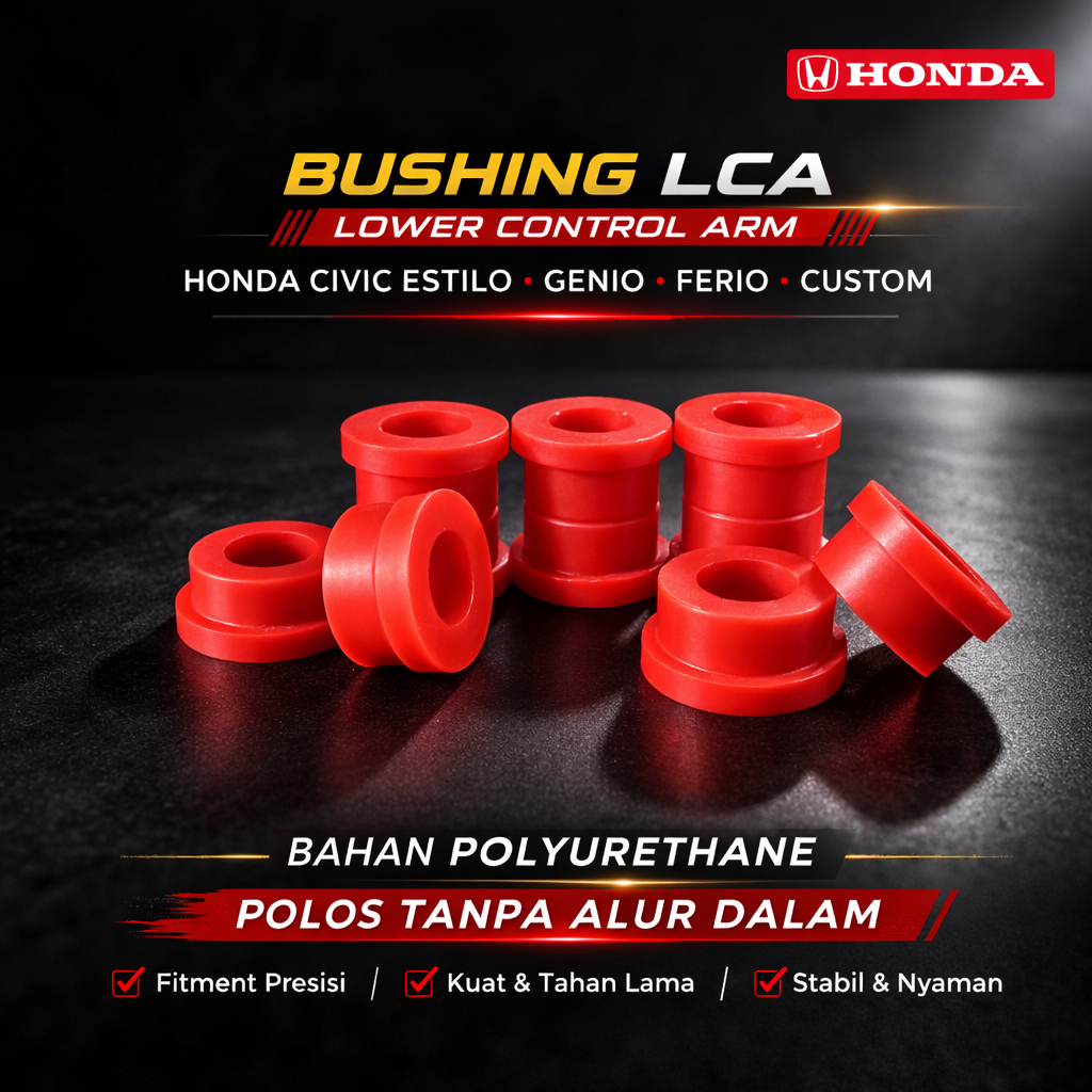 Bushing LCA Lower Control Arm Honda Civic Estilo Genio Ferio Custom Polyurethane