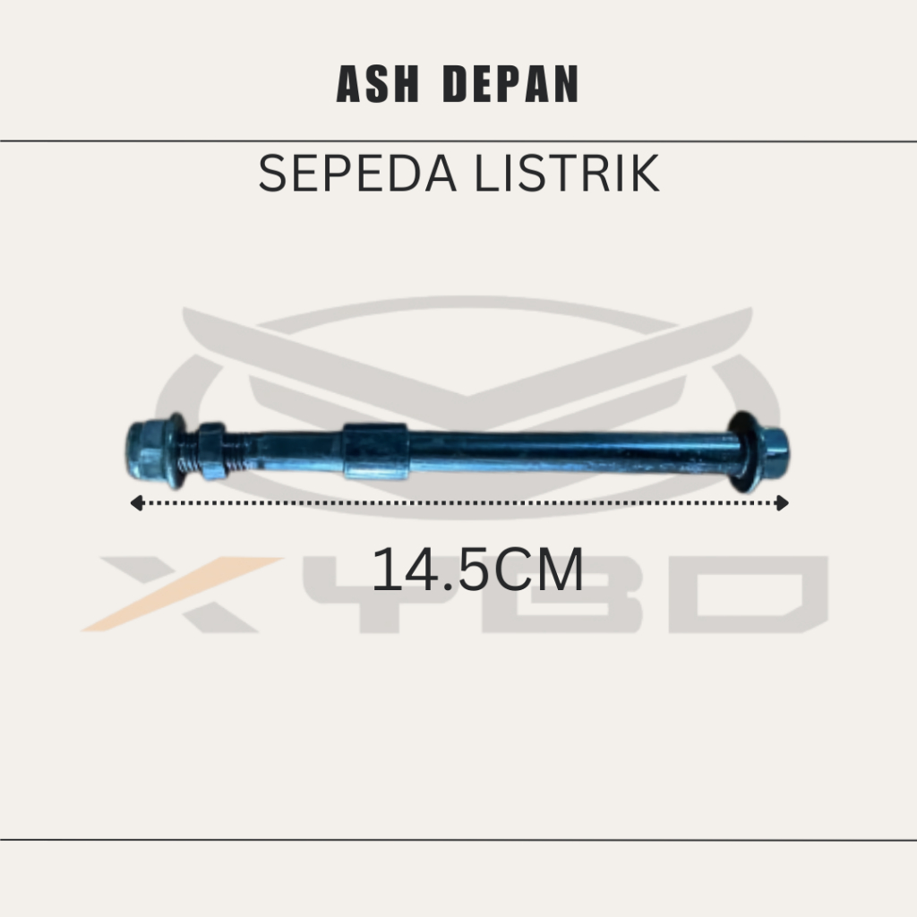 KY-59 As Hub Roda Depan Sepeda Listrik