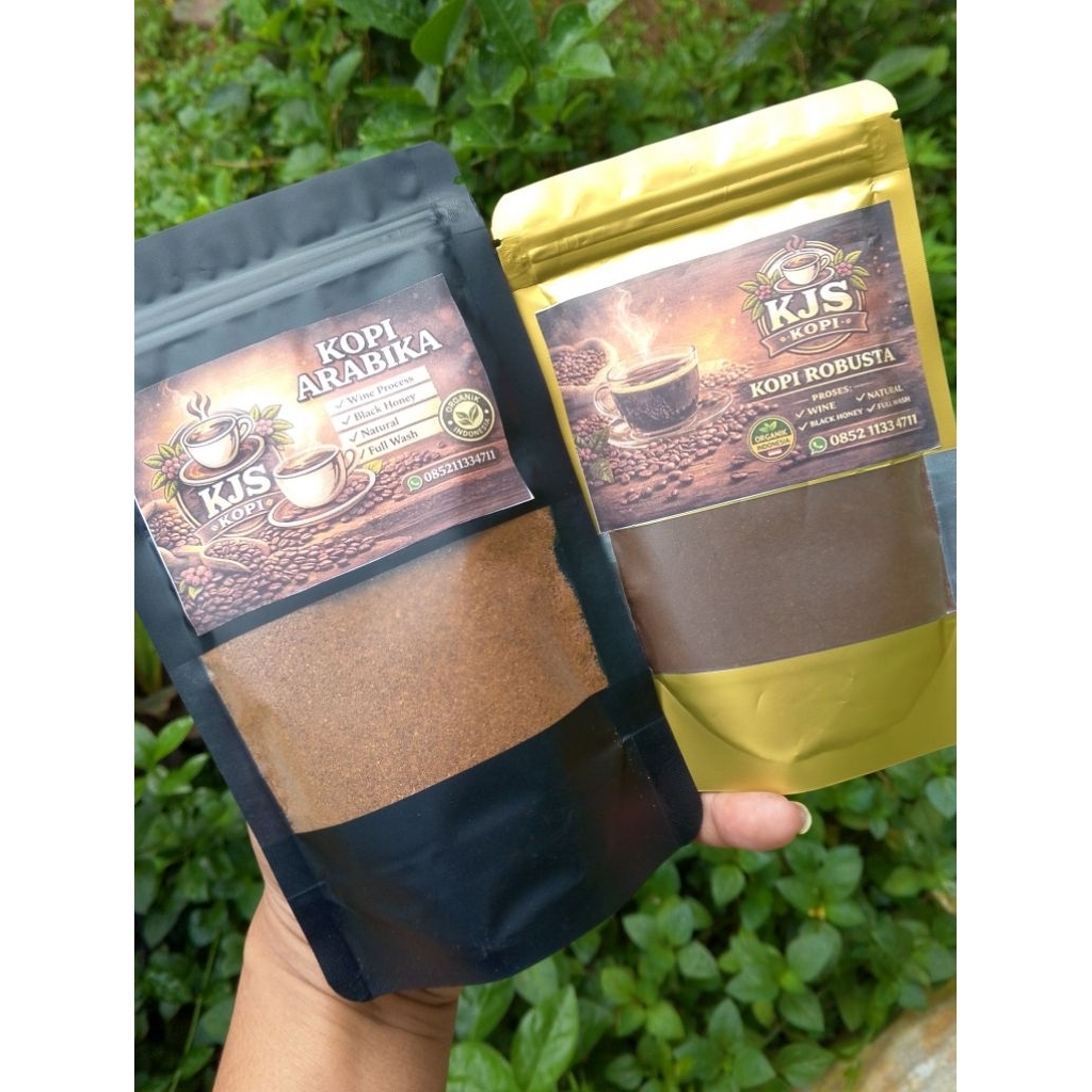paket kopi Arabika dan robusta