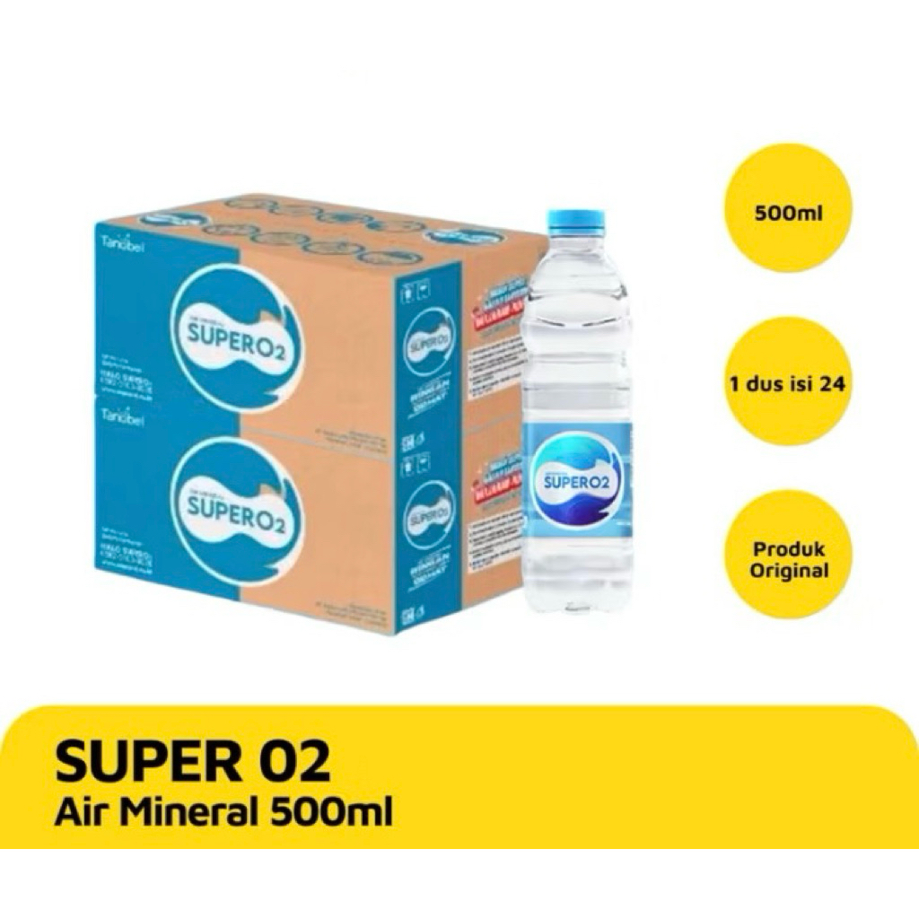 Super O2 Air Mineral 500ml