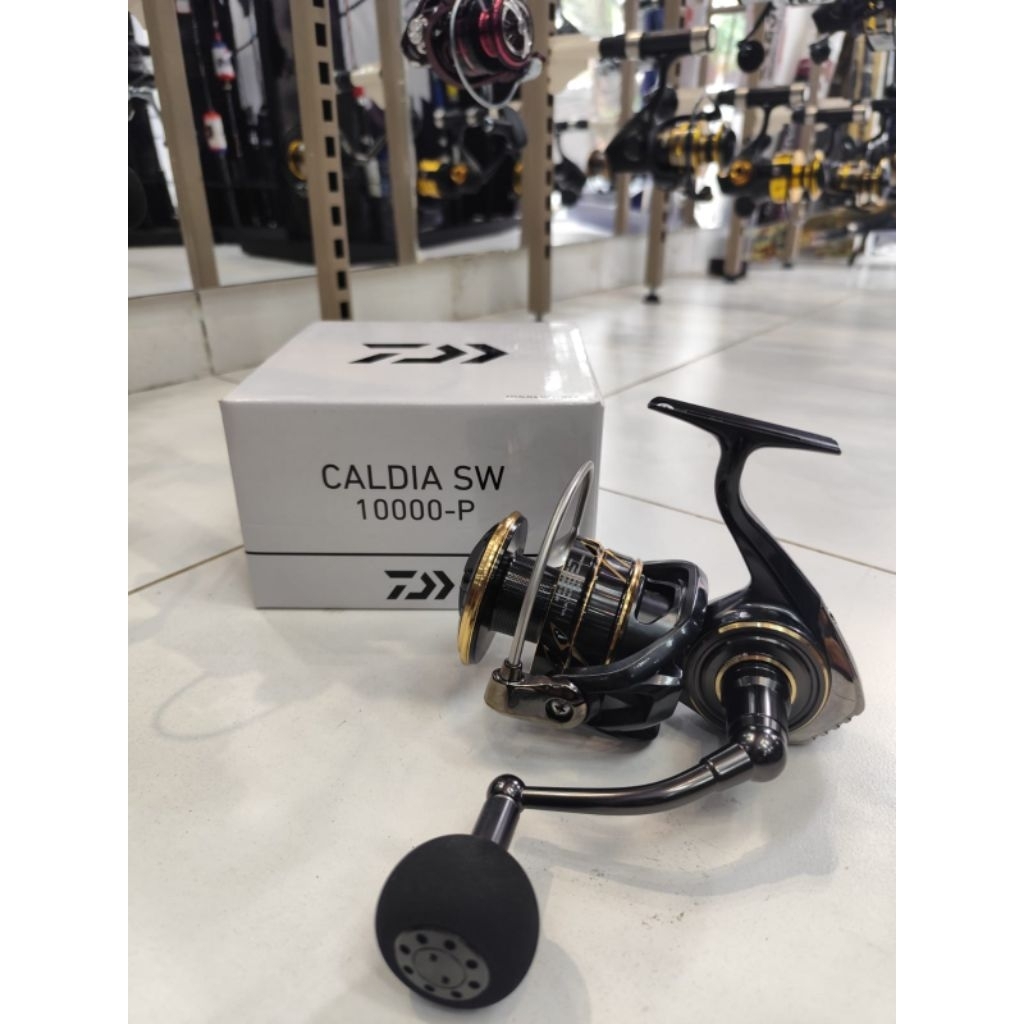 Reel spinning DAIWA CALDIA SW 10000-P, 8000-P.