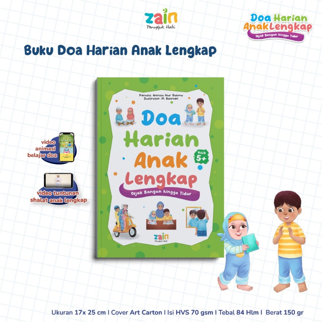 ZAIN - Buku Doa Harian Anak Lengkap