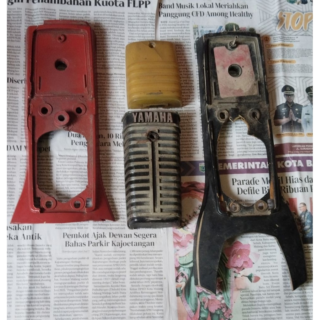 panel depan yamaha v80 ori bekas minusan