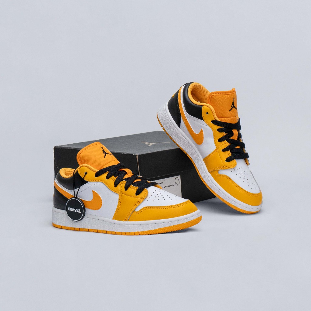 Air Jordan 1 Low Yellow Taxi GS