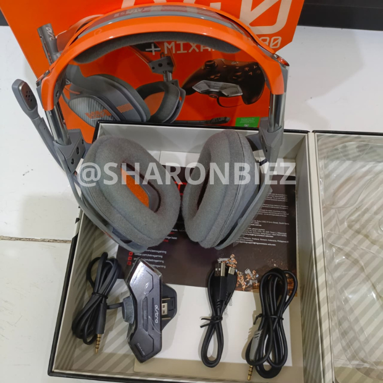 Headset Astro Gaming HALO 5 A40 OREN Headset with MixAmp M80 Xbox One PC Laptop