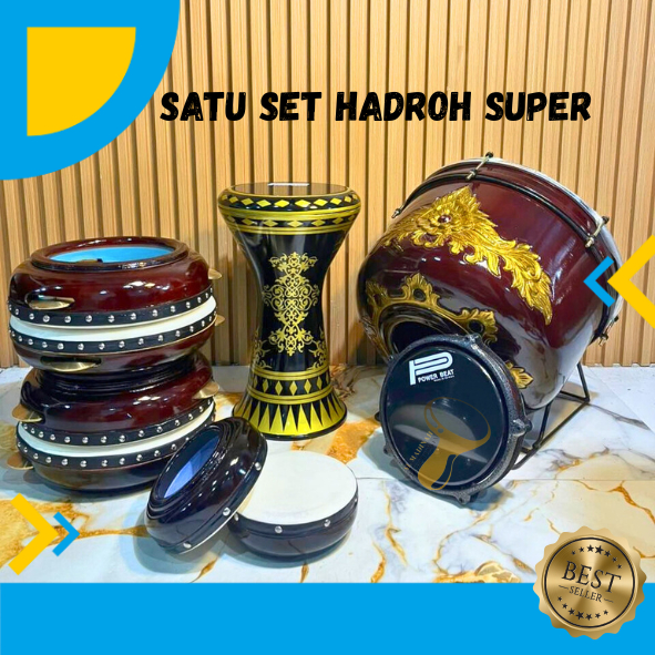 Alat Musik Hadroh Lengkap Satu Set