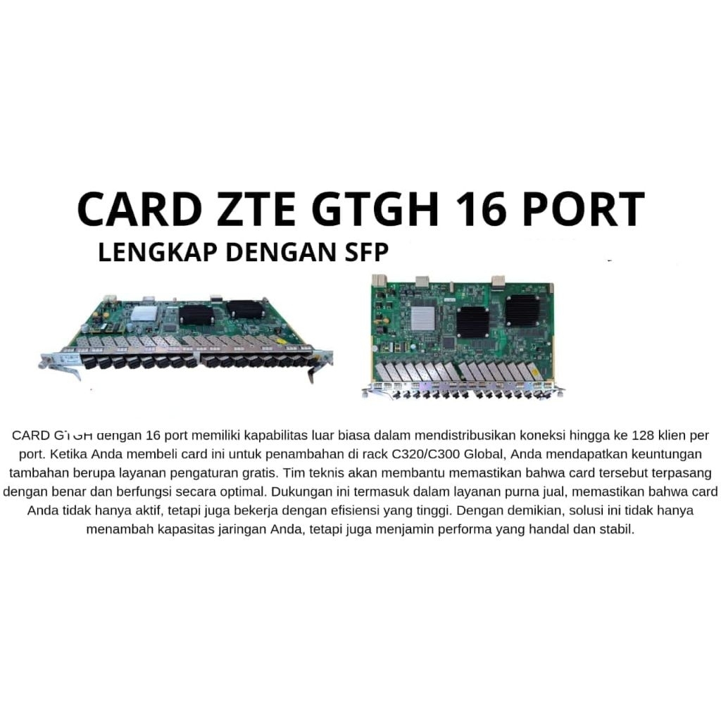CARD GTGH 16 PORT
