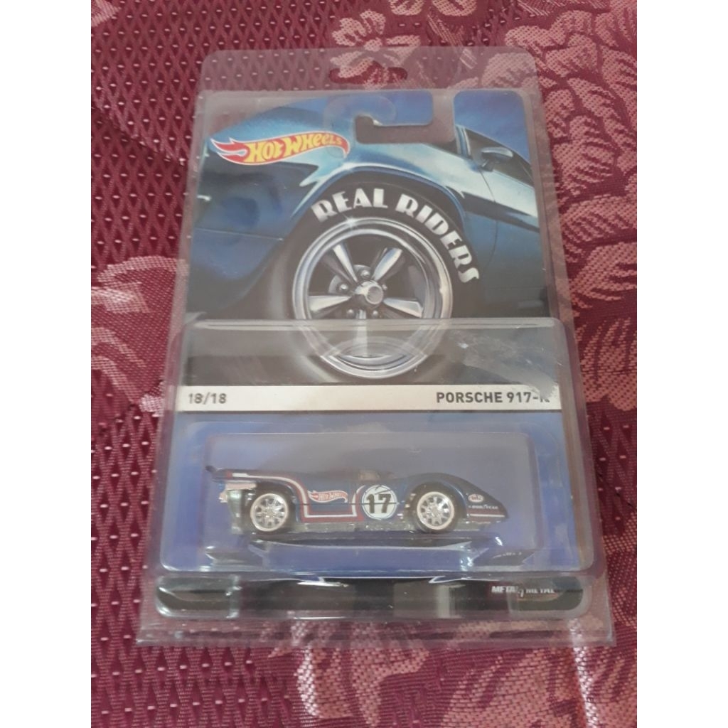 hot wheels real riders porsche 917-k