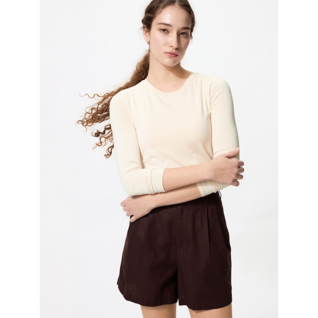 UNIQLO AIRism Tshirt Bra Lengan Panjang Top Original Jastip