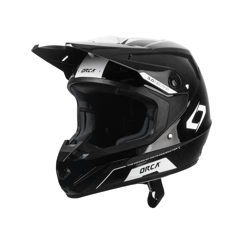 Orca Powergear - Helm Orca Atom Nectar 3.0 Black White