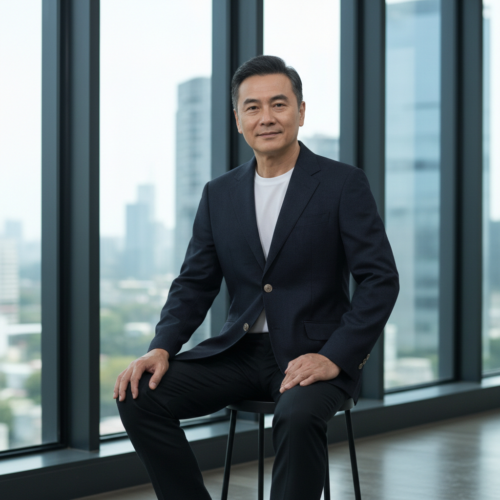 Baju Jas Givenchy Vintage Navy Wool Blazer Pakaian Pria Cowok Laki-Laki Elegan Luxury Bisnis