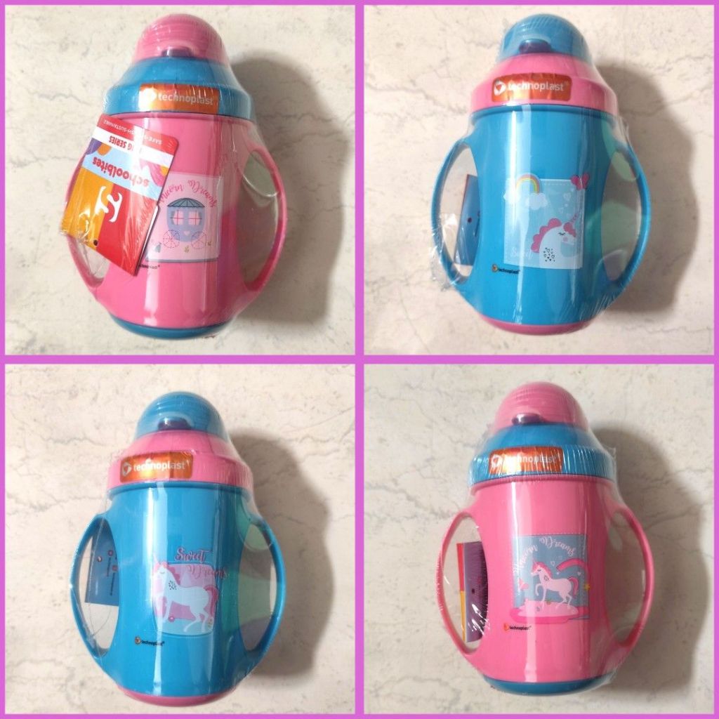 Technoplast - Gelas Minum Anak - Unicorn Dream Series - 350ml