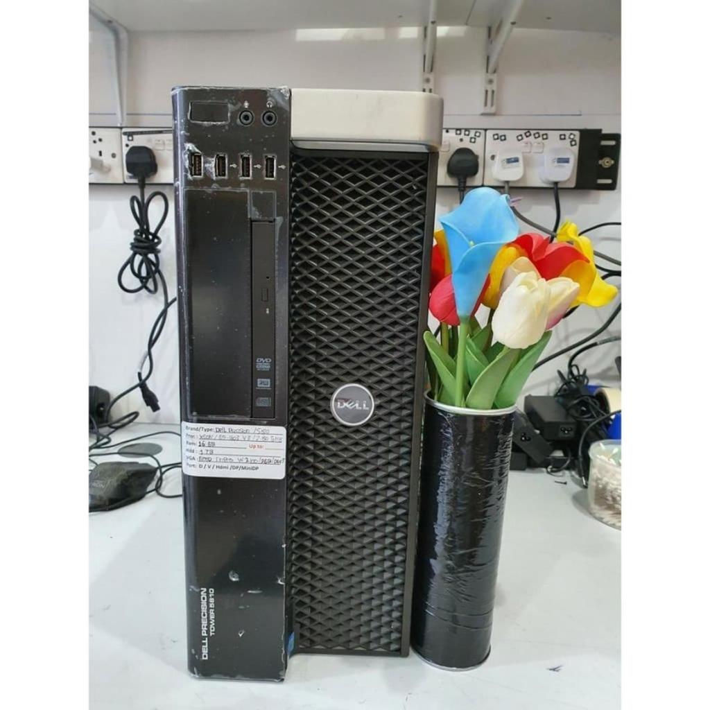 PC Dell T5810 MT Intel Xeon E5-1603 v3 RAM 16GB HDD 1TB VGA 2GB ( BERGARANSI )
