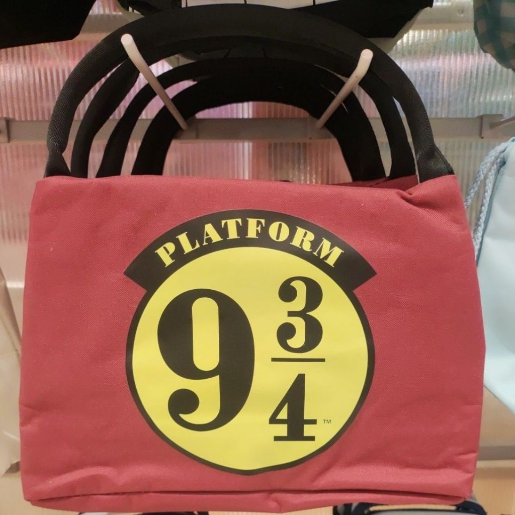 Lunch Bag Platform 9 3/4 Hedwig Ravenclaw Happy Birthday Harry  Harry Potter x Miniso