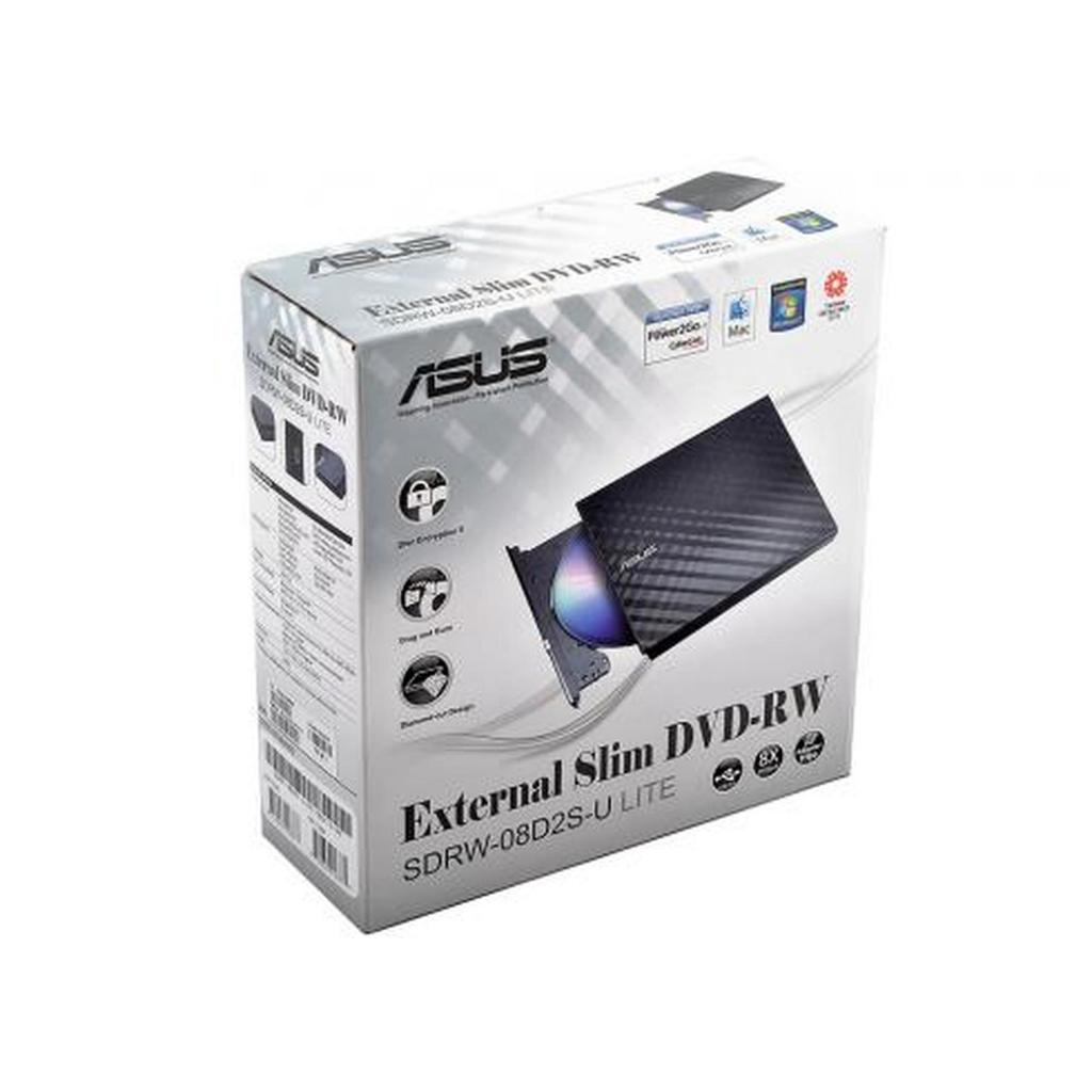 Asus DVD RW External Hitam (DVD-RW)