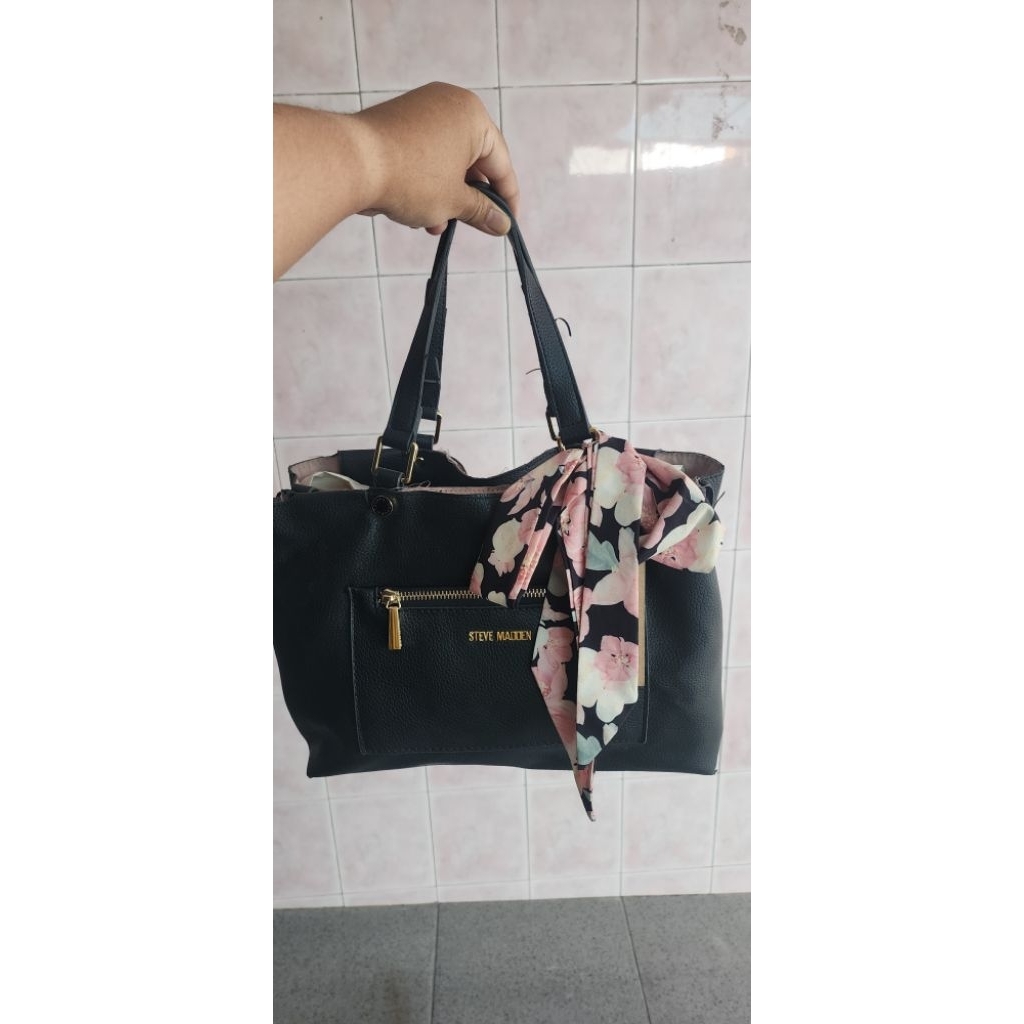 Tote Bag Steve Madden Black