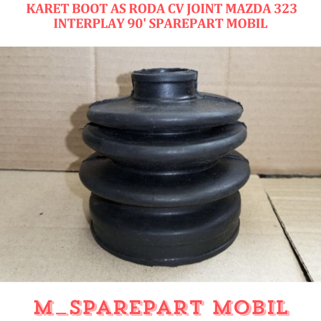 KARET BOOT AS RODA CV JOINT MAZDA 323 INTERPLAY 90' SPAREPART MOBIL