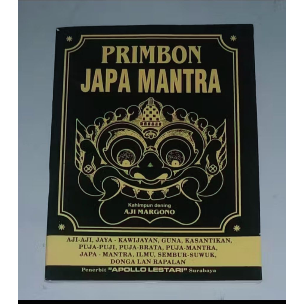 Primbon Japa Mantra - Buku primbon Japa Mantra - Japa Mantra primbon