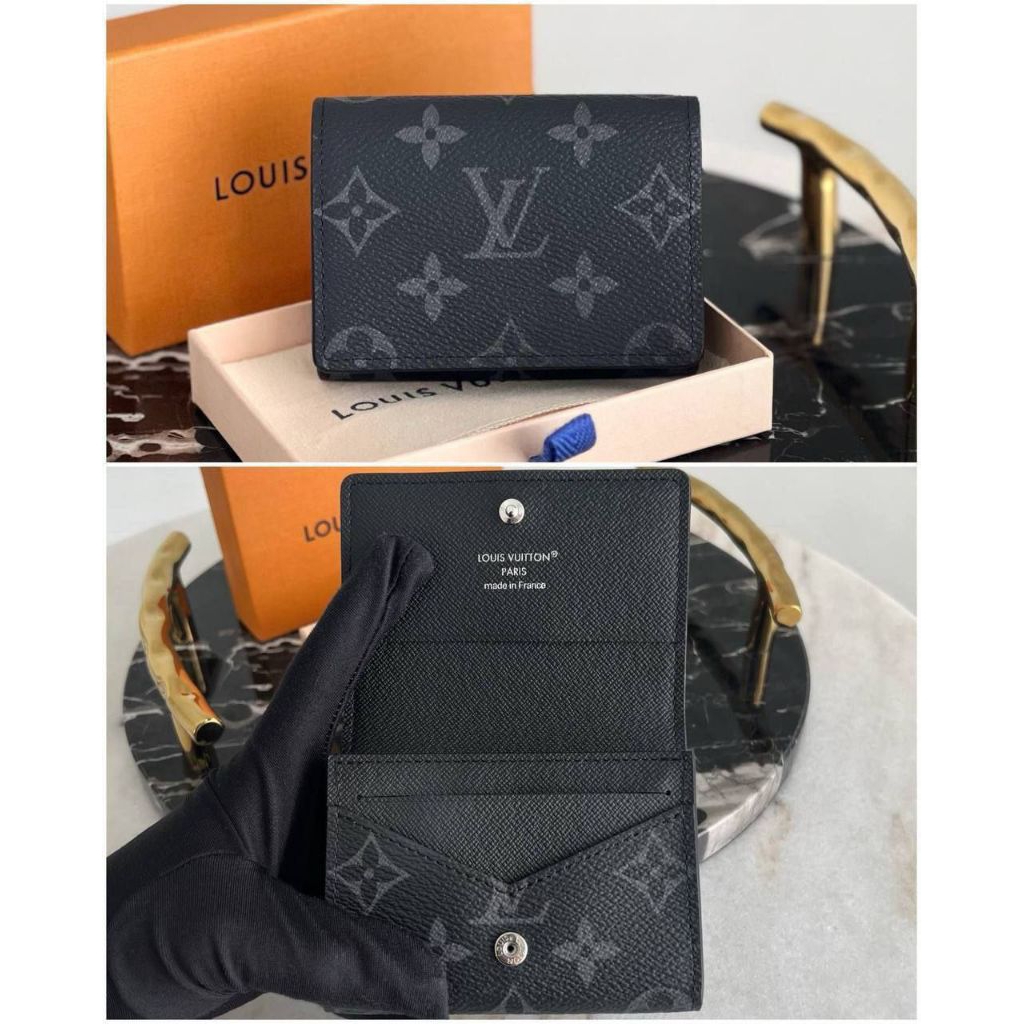 Louis Vuitton LV Card Visite Envelope Wallet Monogram