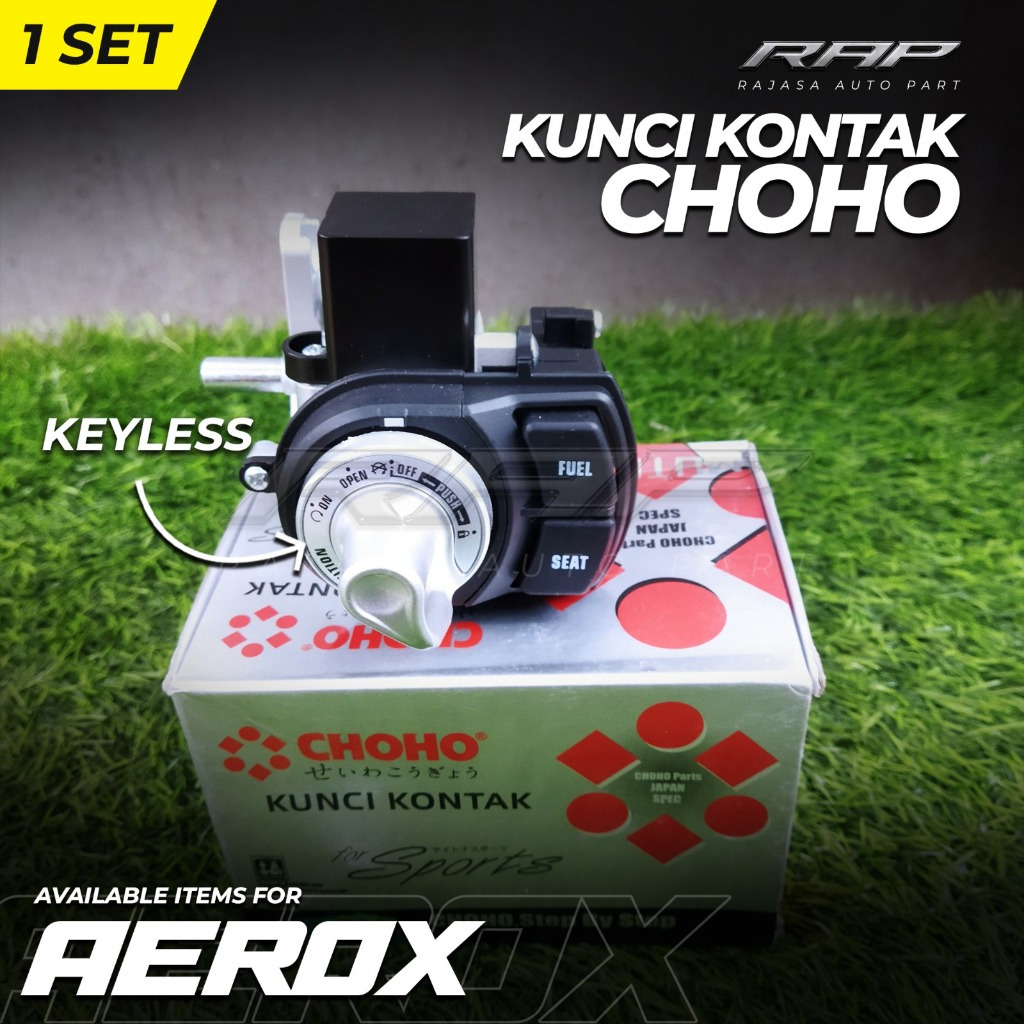 KUNCI KONTAK AEROX 155 KEYLESS/AEROX R KONTAK ONLY YAMAHA AEROX 155 AEROX R CHOHO