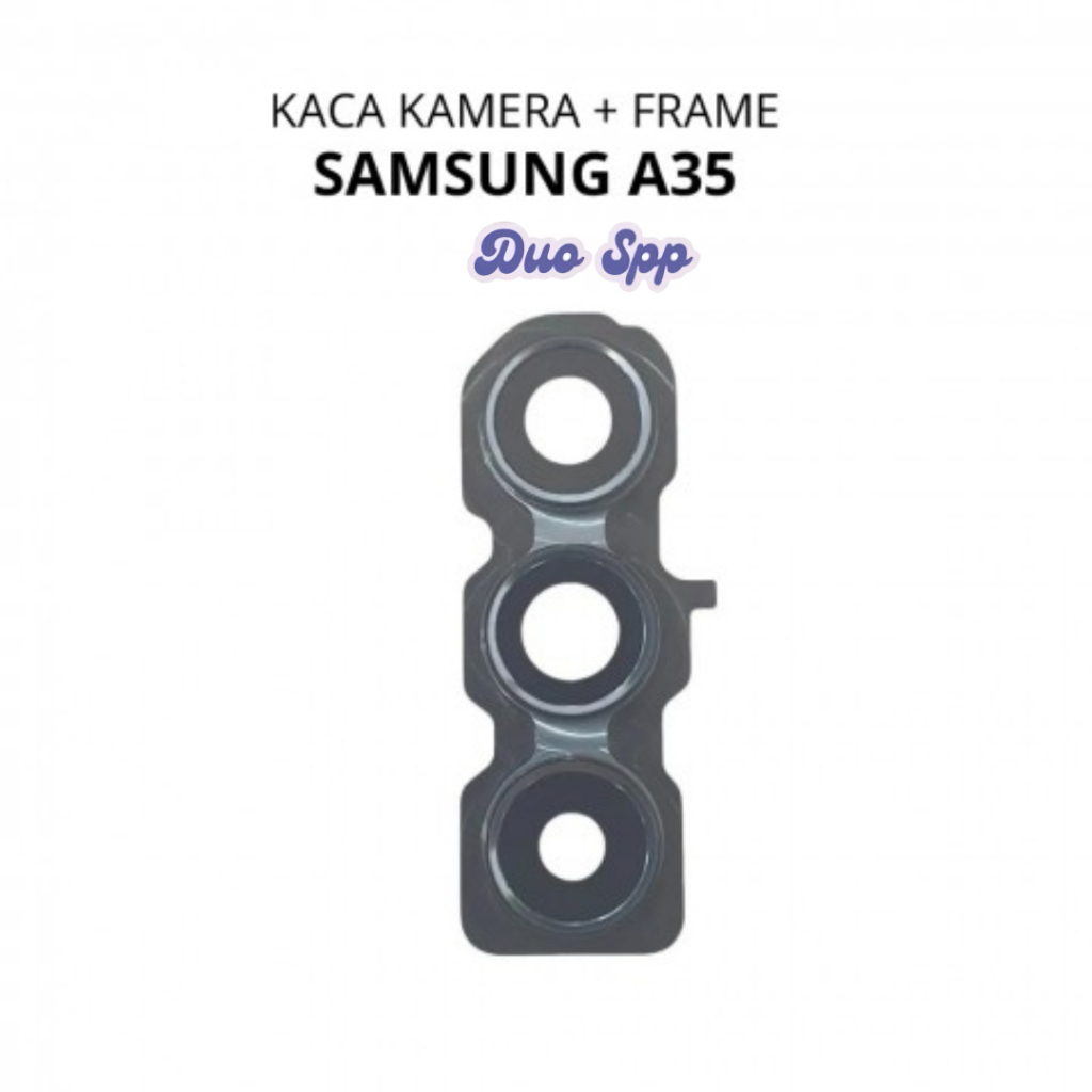 Kaca Lensa Kamera Belakang FULLSET Samsung Galaxy A35 / SM-A356