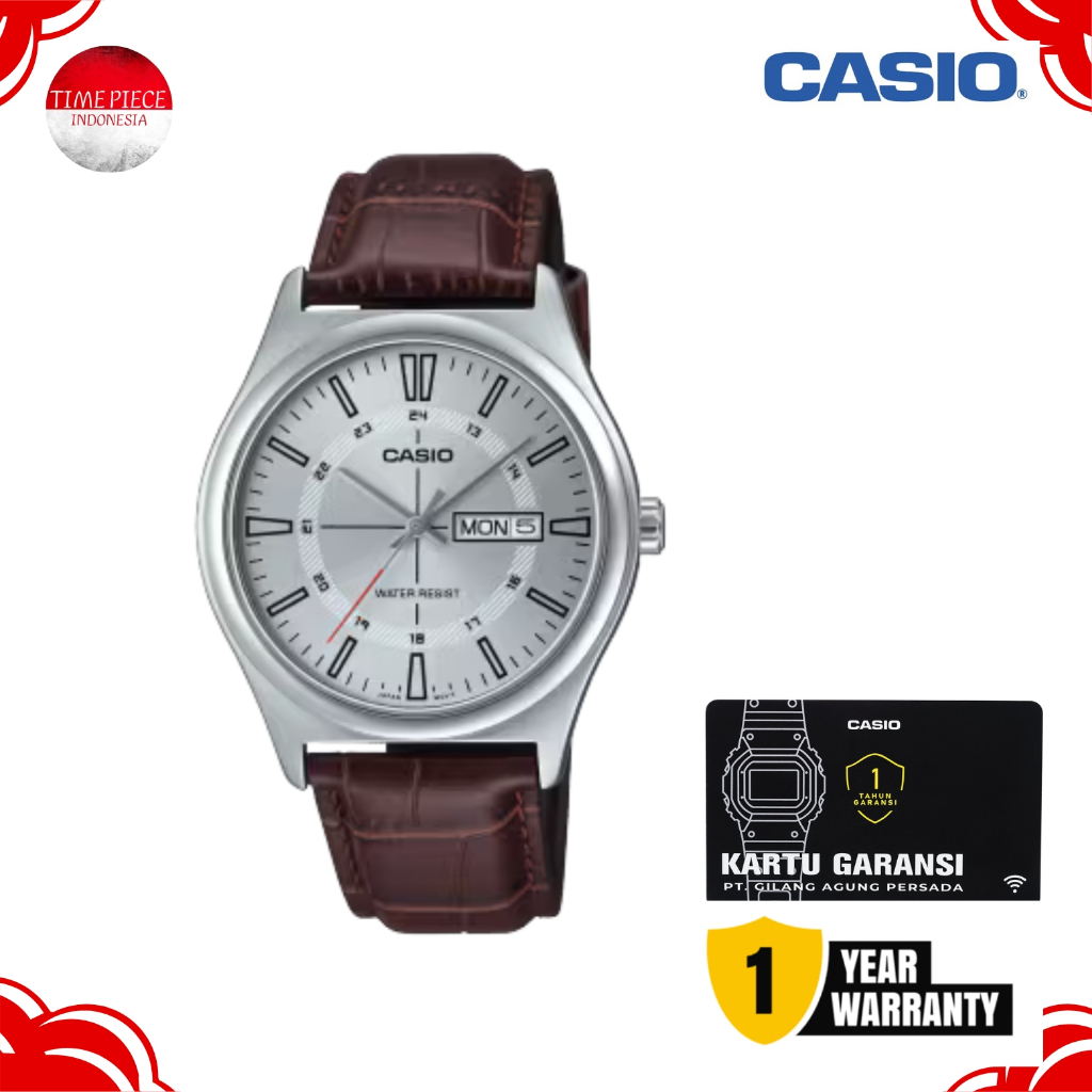 CASIO ANALOG PRIA MTP-V006L-7CUDF / CASIO MTPV006L-7C ORIGINAL & GARANSI