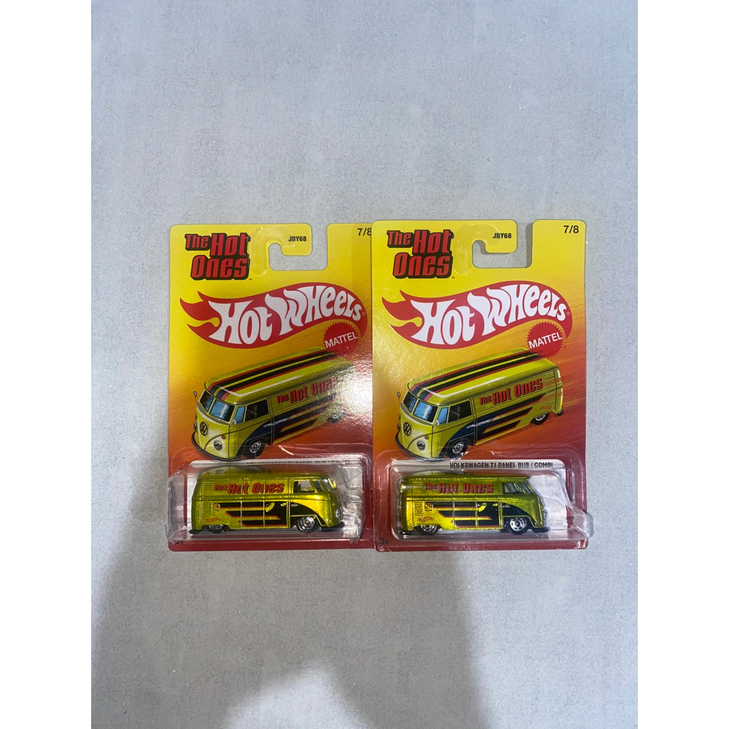 Hot Wheels VW T1 Hot Ones 2 Pcs Chase