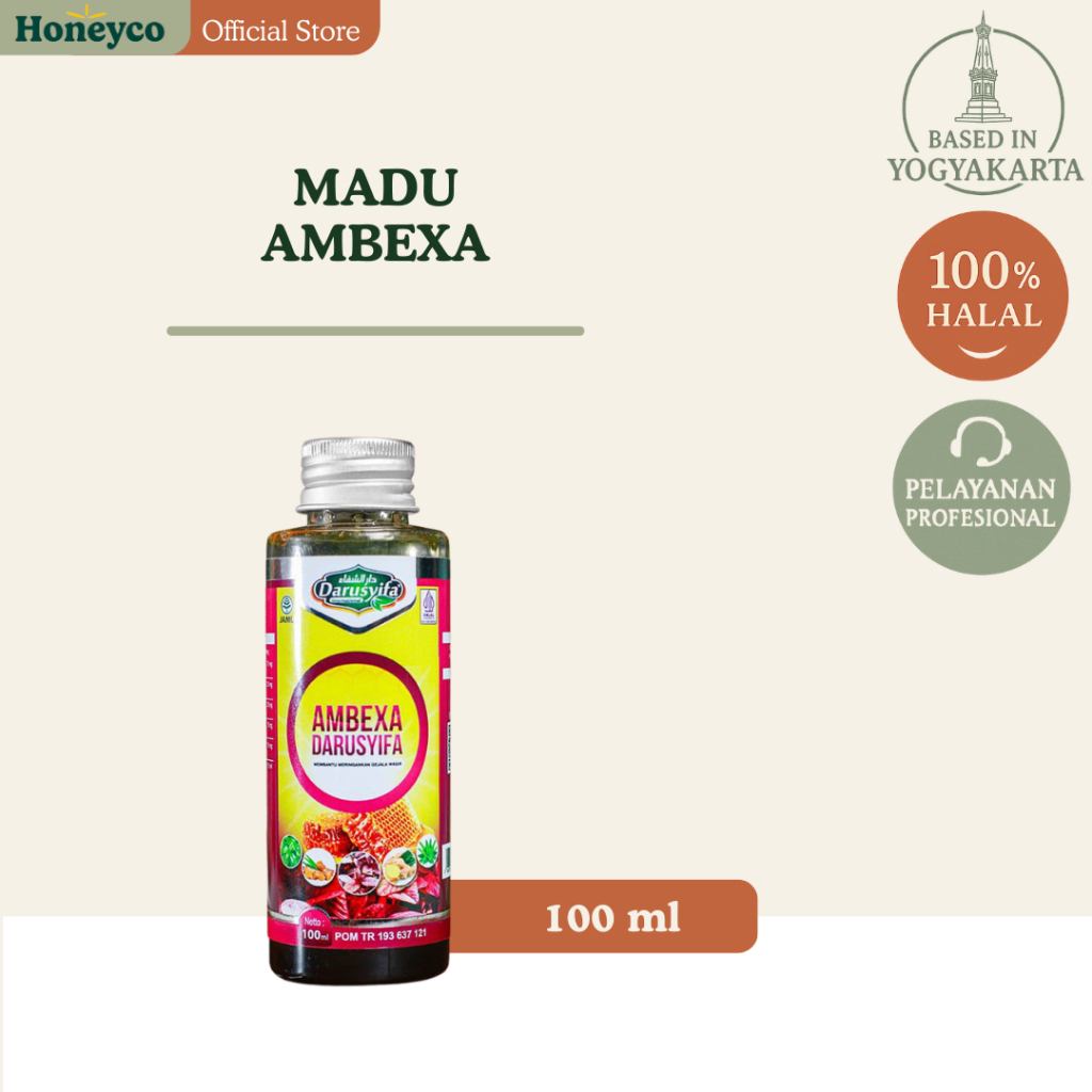MADU AMBEXA Obat Wasir Ambeien Paling Ampuh HALAL BPOM 100 ML