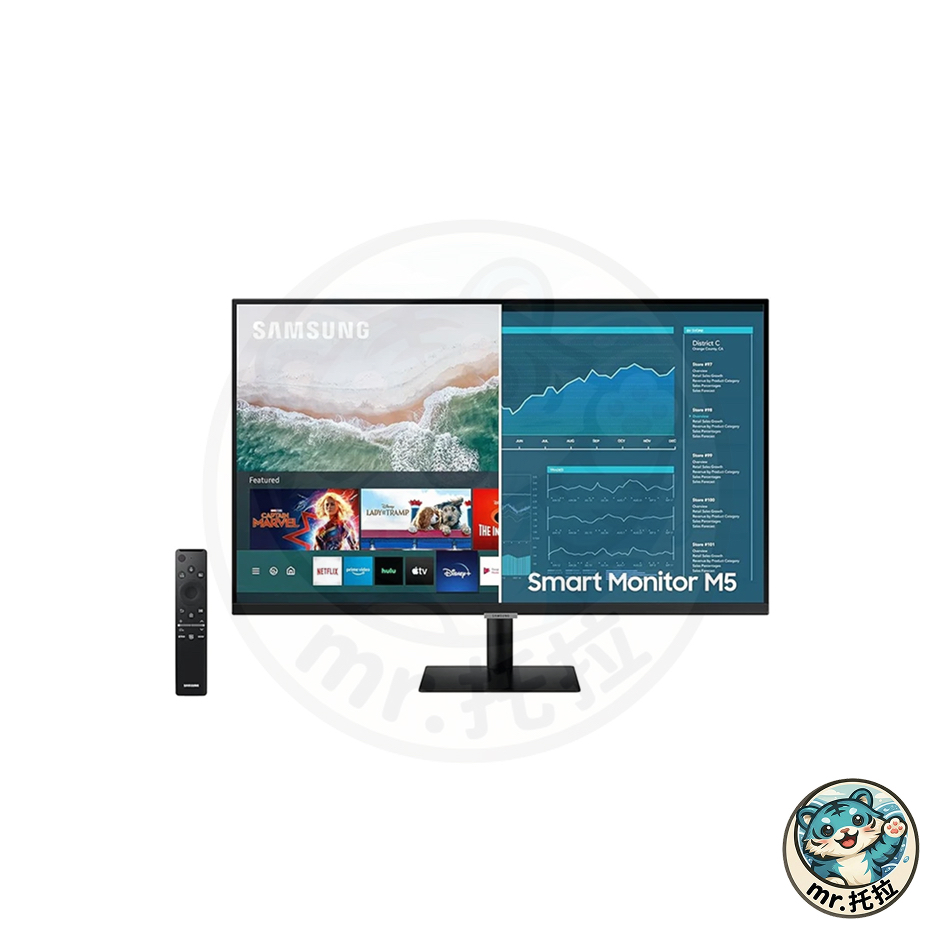 SAMSUNG 32" M5 32 INCH Smart Monitor (SECOND)