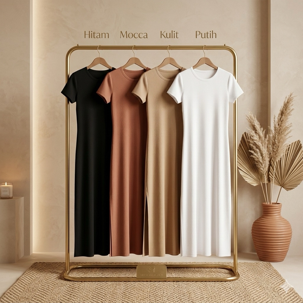 Fashion muslim/Pakaian Muslim/Inner Dress lengan pendek/Inner Dress/Manset Gamis lengan pendek/Manse