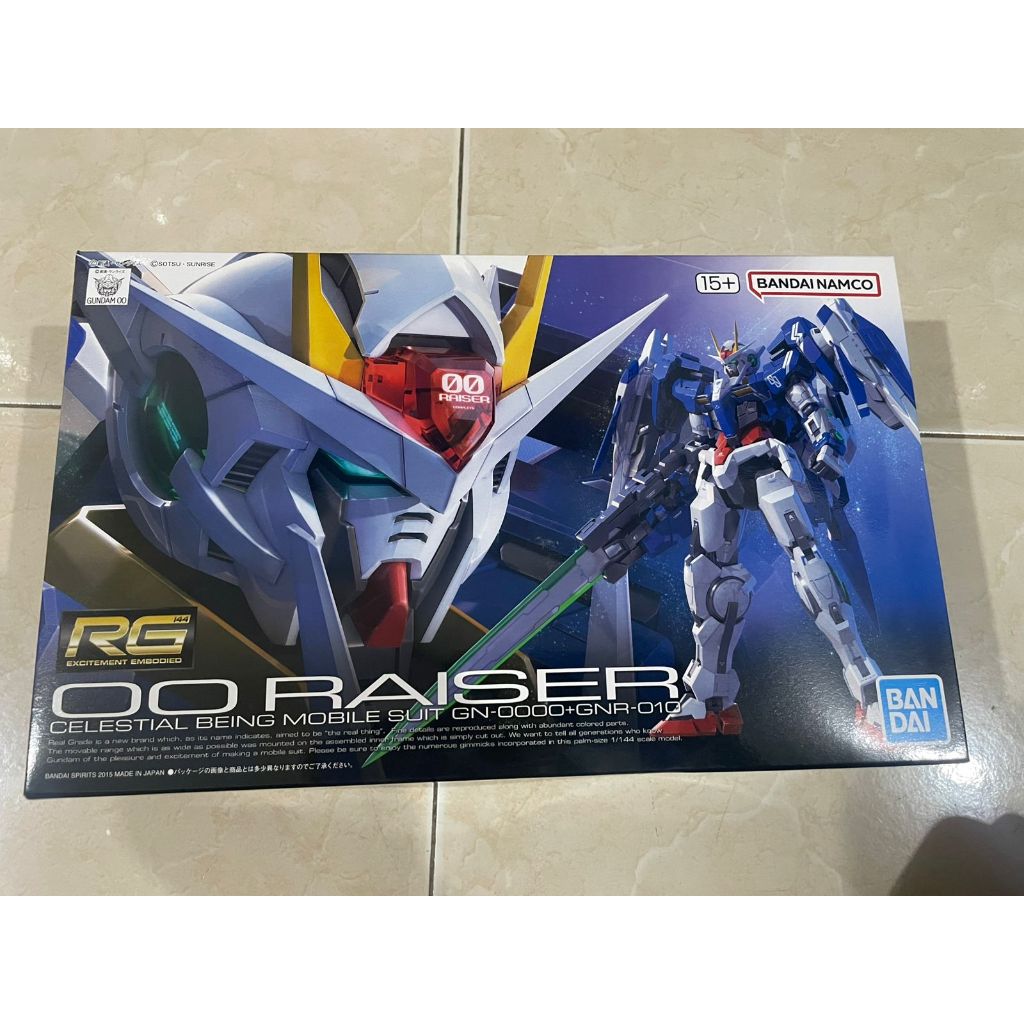 RG OO Raiser RG 00 Raiser Gundam RG 00 Raiser Gundam RG OO Raiser Gundam BARU